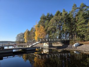 Haapasaaren saunan laituri