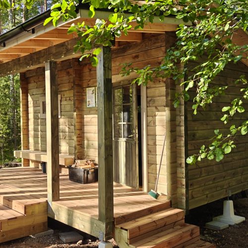 Kohteen Hietasaaren retkisataman uusi sauna ja etävarausjärjestelmä pääkuva